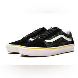 Vans COMFYCUSH OLD SKOOL
"Black Tie-Dye" M6 W7.5